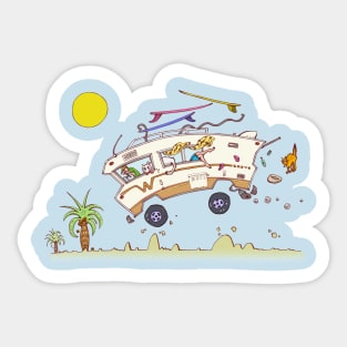 Surf Trip Sticker